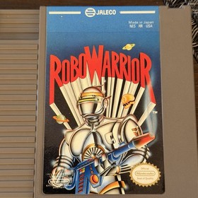 RoboWarrior Robo Warrior (NES Nintendo Entertainment System, 1988) CIB Complete