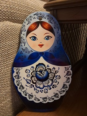 Matryoshka doll,  Russian Nesting Doll, Ceramic Cutting Board, New In Box