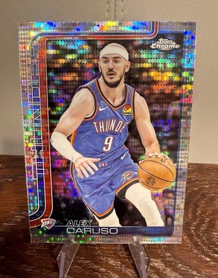 Topps Chrome 25-26 Alex Caruso OKC #170 Pulsar Refractor - NEW