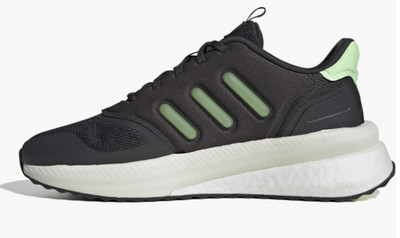 adidas Men's X_PLR Phase Sneaker, Carbon/Green Spark/Ivory, 6.5