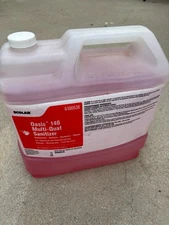 Ecolab 6100536 Oasis 146 Multi-Quat Sanitizer Disinfectant Sanitizer 2.5 Gallons