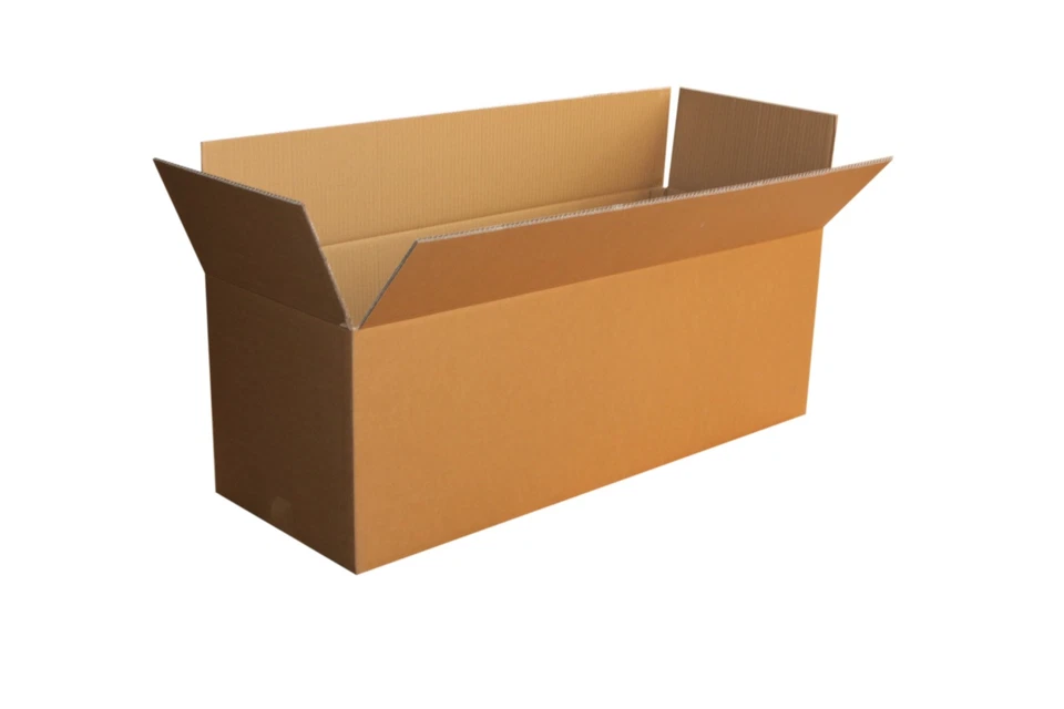 MARI-MEDIENVERPACKUNGEN 2 pz Cartone Pieghevole 1200x400x400 mm Posta Scatola 2.40 BC-Wave Scatola per Libri