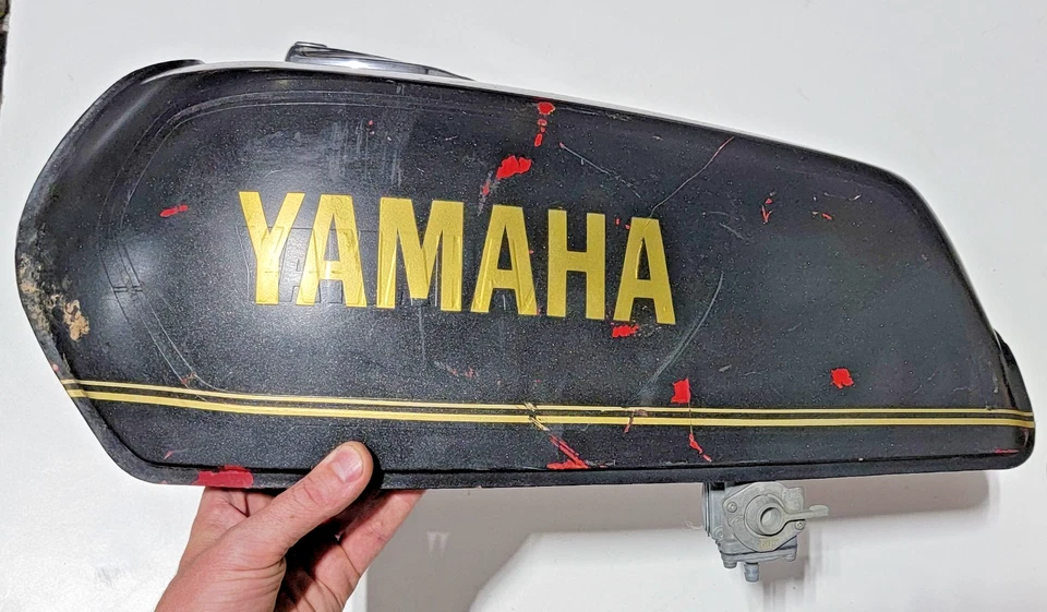 Tanque de gasolina 1976-1978 Yamaha XS360 XS400 XS 360 400 76 77 78 código 3515 Foto 3 de 4