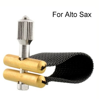 Altax Ligatur Altax Ligatur Saxophon Mundstück Schwarz Material Aus Baumwolle