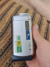 Sony Handycam DCR-SX83 Camcorder 25x Zoom LCD Image Stabilization Silver