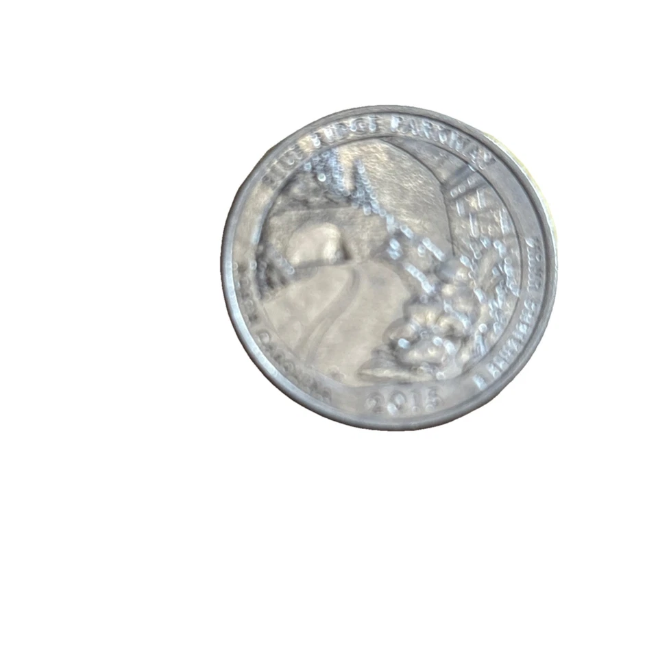 Rare Double Die Obverse & Reverse 2015 D Blue Ridge Collectible (Photos) - Image 4 of 4