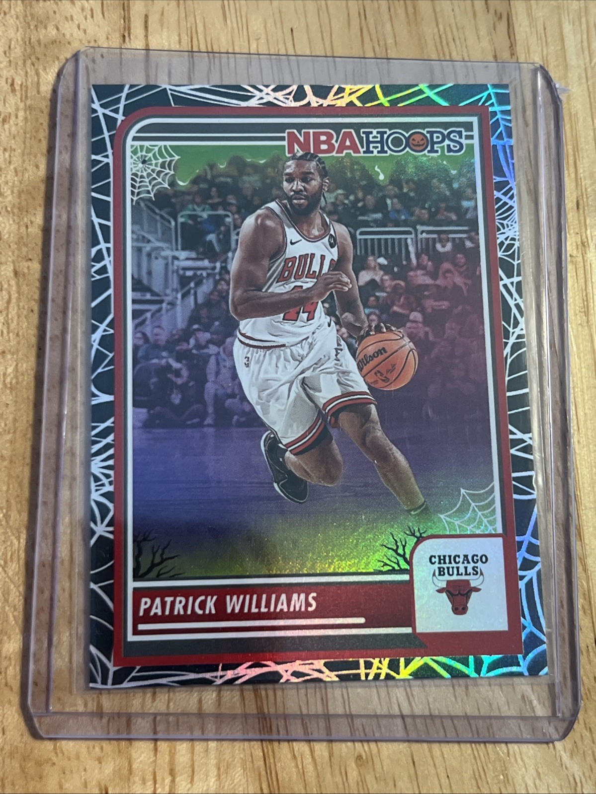Patrick Williams 2023-24 Haunted Hoops Holowebs # 273