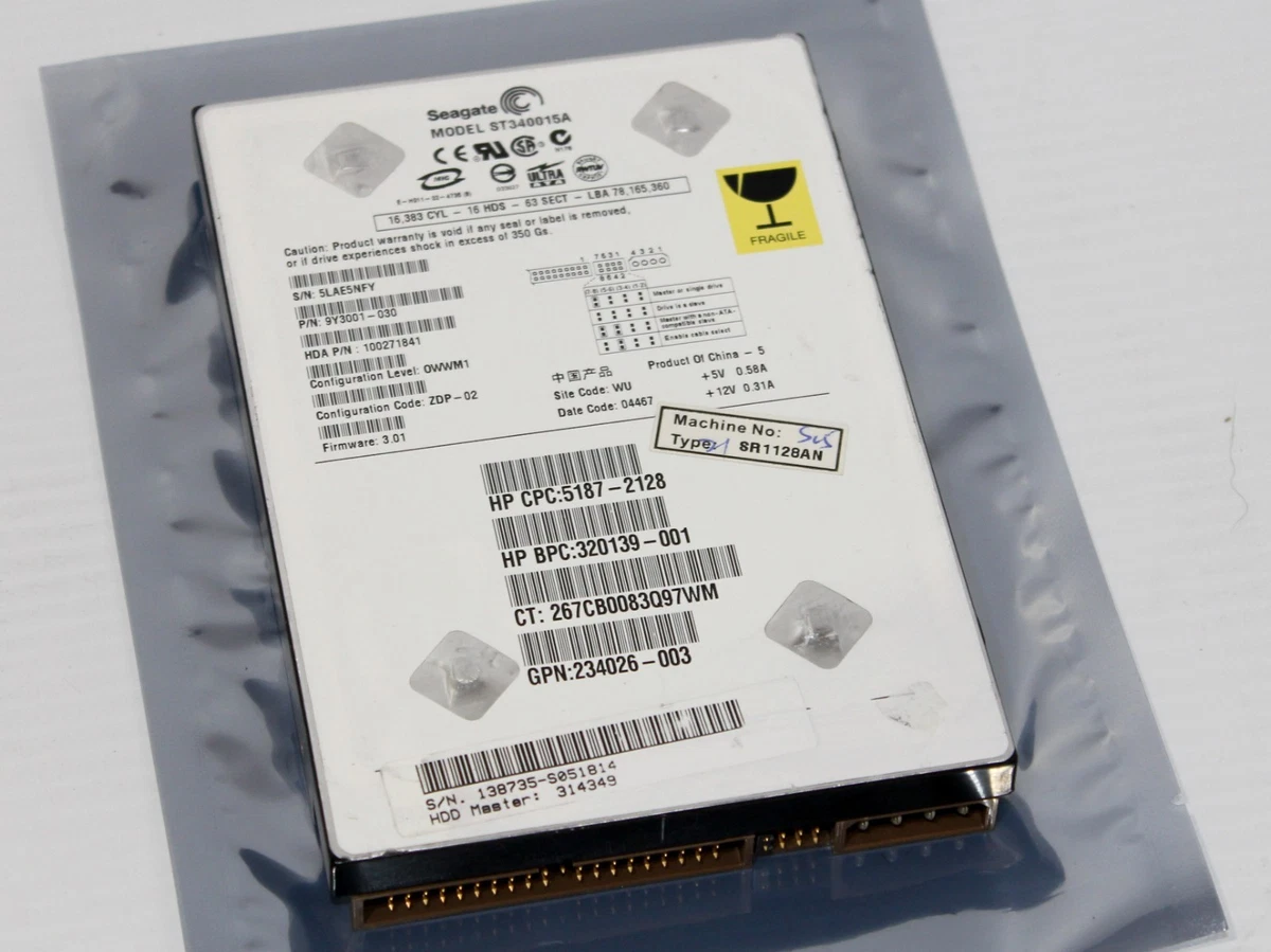 Seagate PATA/IDE/EIDE 20 GB Internal Hard Disk Drives for sale | eBay