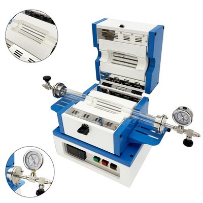 Lab Mini Tube Type Electric Heating Vacuum Furnace Atmosphere Furnace 220V 2KW