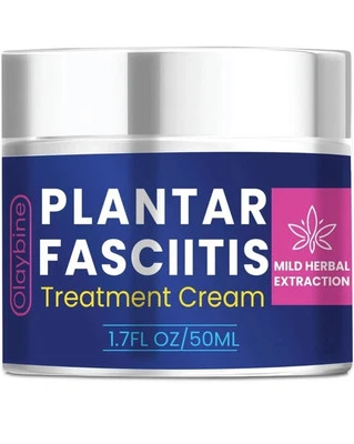 Plantar Fasciitis Relief Cream - Heel Pain & Foot Pain Treatment, Fast Absorbin