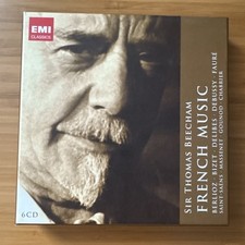 BEECHAM : French Music EMI Boxset 6 CDs Berlioz Bizet Debussy Faure Franck