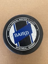 Fifth Annual Winter Classic BAIRD Montreal, Quebec Hockey Puck 5th Viceroy
