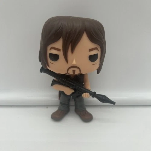 DARYL DIXON (Rocket Launcher)  Funko Pop #391 Walking Dead  Figure Vaulted loose
