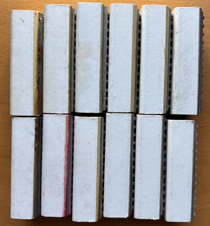 一套分工事实钻橡皮印章 - 1 至 12 - 数学记忆 — 第 3/4 张图片