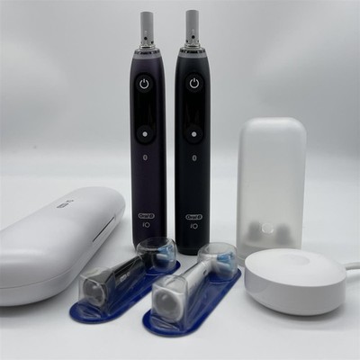 Oral-B iO 8 Doppelpack Elektrische Zahnbürste/Electric Toothbrush Magnet-Technol