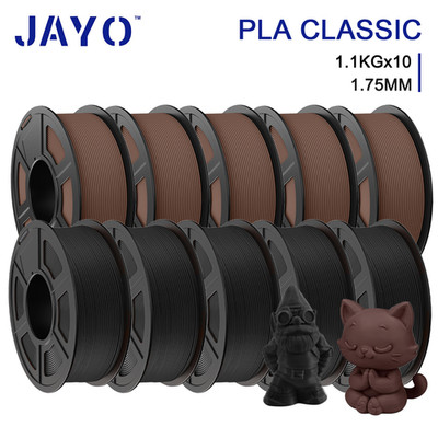 JAYO 10KG High Speed PLA Classic 3D Drucker Filament 1,1KG/SET 1,75mm Zähigkeit