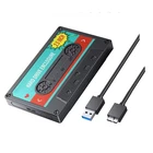 2.5'' Inch Hard Drive Enclosure USB C SATA III Classic SSD HDD External1582