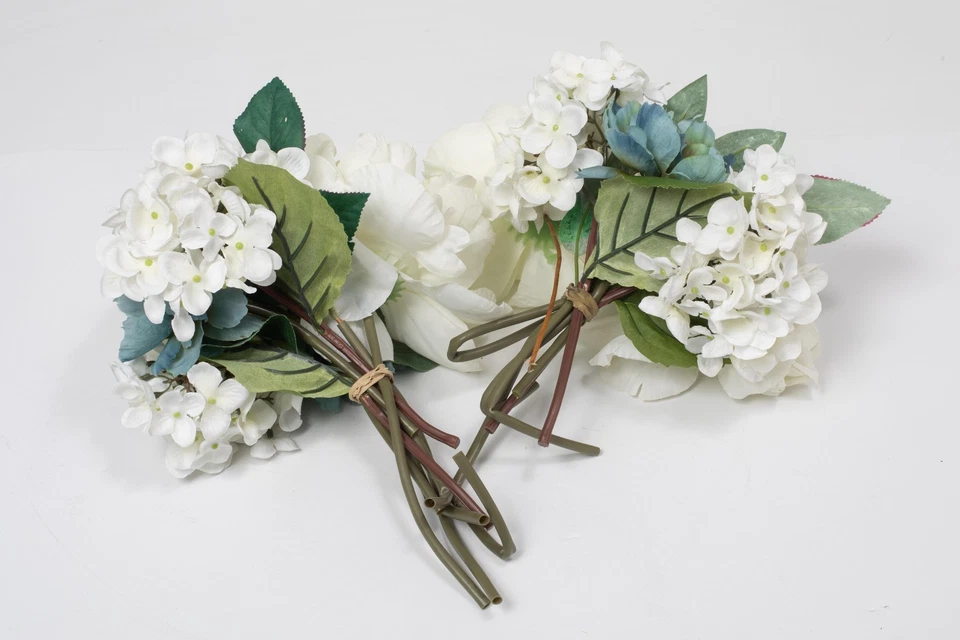 Искусственный пион гортензия искусственный цветок букет свадебный декор аранжировка свадебный - Изображение 4 из 4