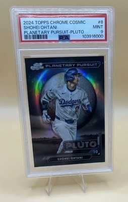2024 Topps Chrome Cosmic SHOHEI OHTANI Pluto Planetary Pursuit