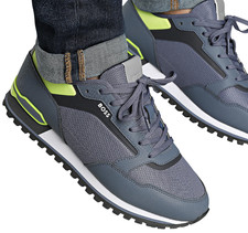 HUGO BOSS NAVY TENNIS SHOES MENS PARKOUR RUNN LYTXM 50563822417