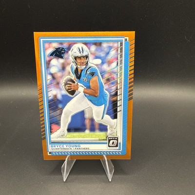 2025 Panini Optic Bryce Young /299 Orange Prizm #139 Panthers