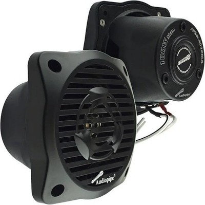 AUDIOPIPE 4'' Coaxial 2-way Marine Speakers 100W APSW4032BK