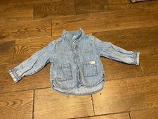 H&M girls denim jacket 1.5-2y