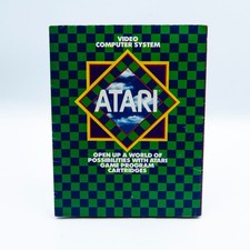 Atari VCS Game Catalog  Poster  Green 1982 2600