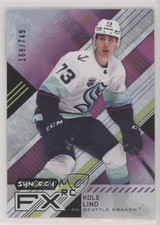 2021-22 Upper Deck Synergy Synergy FX Rookies 168/749 Kole Lind #FXR-KL 0p6