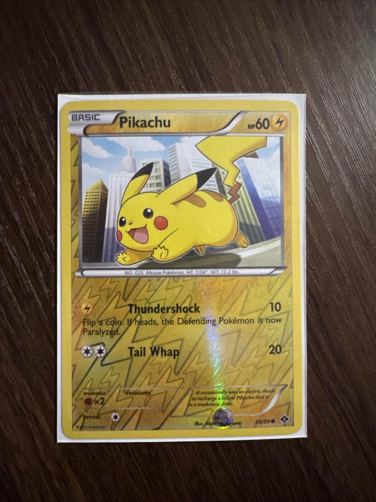 Pikachu 39/99 Next Destinies Reverse Holo