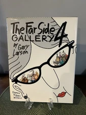 The Far Side Gallery 4 by Gary Larson 1993 Hardcover Forward By Robin Williams