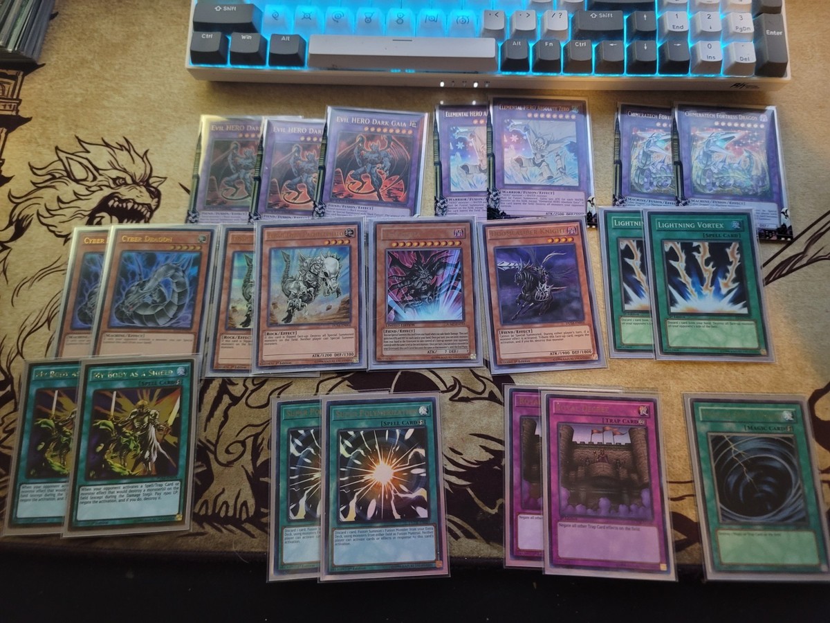 Edison Evil HERO Dark Gaia STP6 Deck Yugioh | eBay