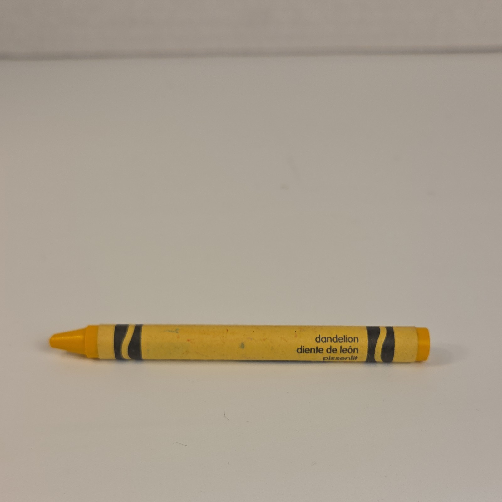 Retired Rare Crayola Single Dandelion Crayon Hard To Find Hardly Used Tip