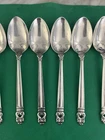 International Royal Danish sterling silver TEASPOON 6" No Mono Price For 1