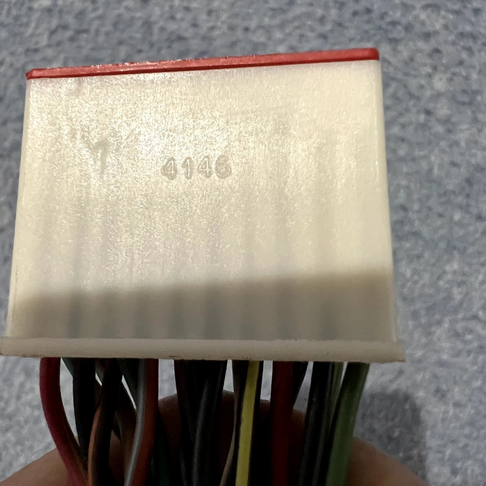 Cuadro de instrumentos Ford F350 Super Duty 2003-2004 coletas enchufes arnés solamente Foto 4 de 4