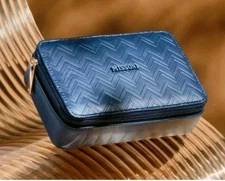 Missoni For Delta Navy Blue Amenities Travel Case
