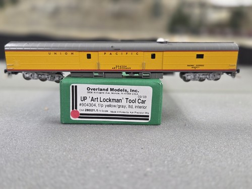 Overland Models escala N 28021.1 Union Pacific Art Lockman herramienta coche latón | Zustand: New