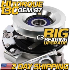 HiTorq 130ftlb (OEM87) BIGBearing PTO Clutch for Cub Cadet RZT42 RZT50 917-04622