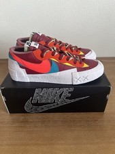 Size 13 - KAWS x sacai x Nike Blazer Low Team Red for sale online