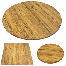 Seamless Table Tops, Outdoor Garden Table Tops, Aged Pine Cafe Bistro Table Tops