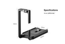 Leofoto LPFO-X-H2 L Plate for Fujifilm X-H2 Arca Compatible