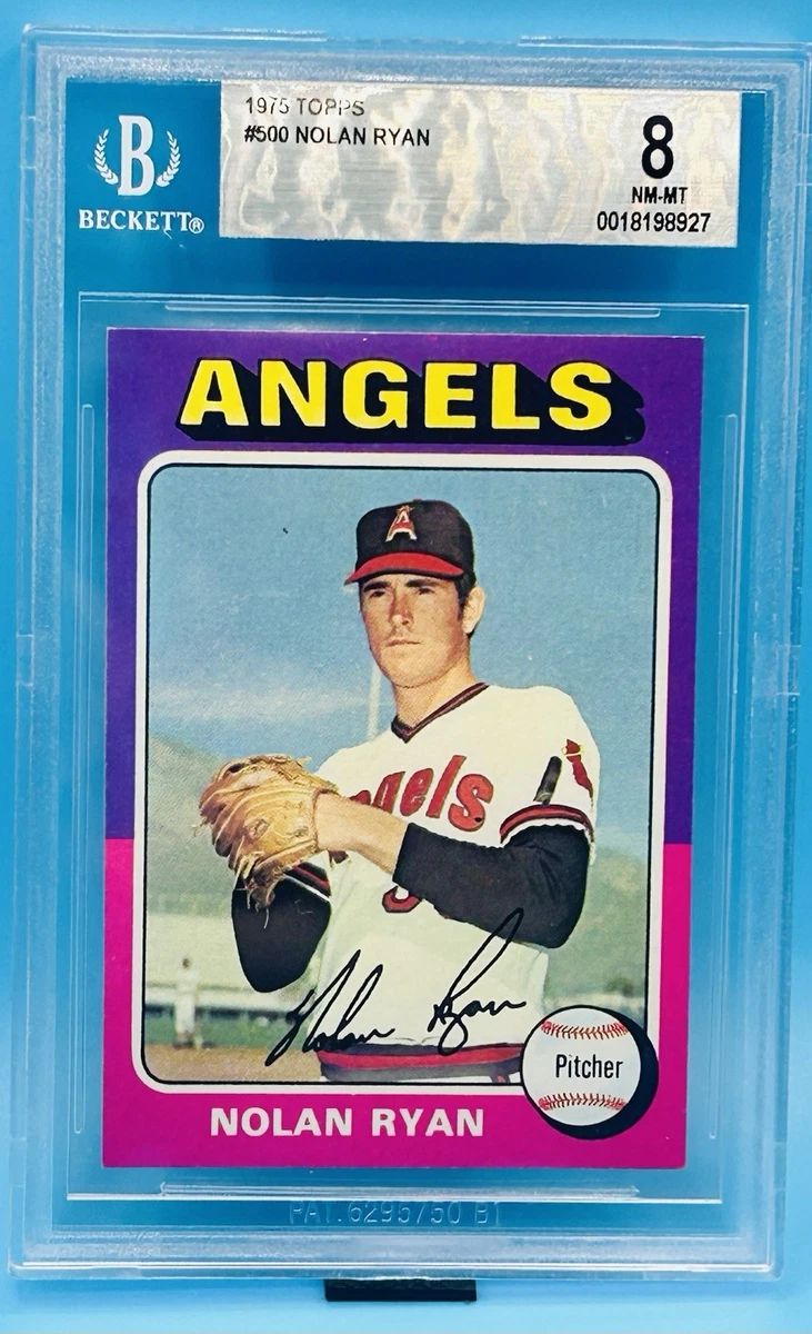 Topps Nolan Ryan Baseball 1975 Season Sports Trading Cards
