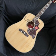 H-bird Acoustic Electric Guitar Abalone Inlay Bone Nut Solid Spruce Top B-Band
