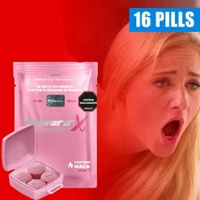 PowersX Pink 16 Pills – Enhanced Sensation & Natural Response Booster for Women