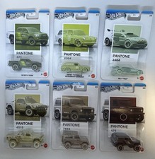   Hot Wheels 2026 Silver Series Pantone B Assortment, Set of 6 Cars, JKY47-956B