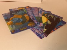 lotto di 12 carte DRAGON BALL GT serie 2 PANINI 1999 BIRD STUDIO TOEI da del