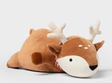 Brown Deer Pillowfort Weighted Plush Stuffed Brown Deer NWT - 3 Pounds
