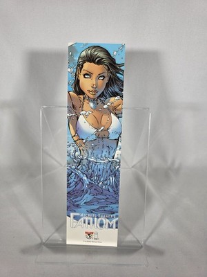Michael Turner's FATHOM Promo Bookmark - 2002 TOP COW & Image 2.25in x 8.5in