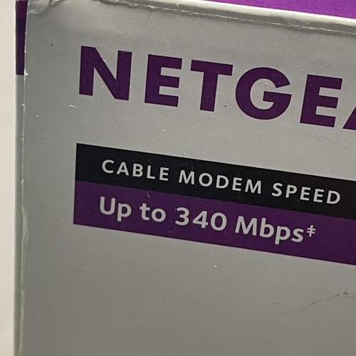 NETGEAR CM400 DOCSIS 3.0 High Speed Cable Modem 340Mbps Gigabit Xfinity Spectrum - Picture 4 of 10