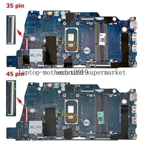 For Dell Inspiron 15 3520 Motherboard i3-1115G4 i5-1135G7 i7-1165G7 CPU LA-L24LP